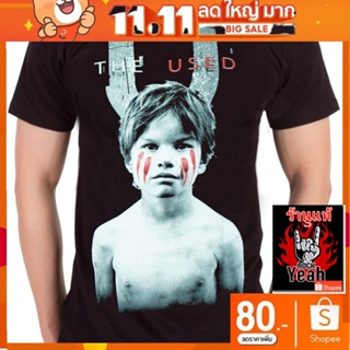 เสื้อวง The Used เสื้อผ้าแฟชั่น เดอะยูสด์ เสื้อวินเทจ เสื้อยืดผช เสื้อวินเทจ RCM1581