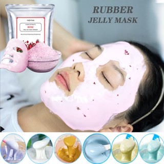 Collagen Jelly Soft Powder Moisturizing Crystal Film Facial Mask Beauty Hydrating Peel Off Aloe Vera Rose Spa Face Skin