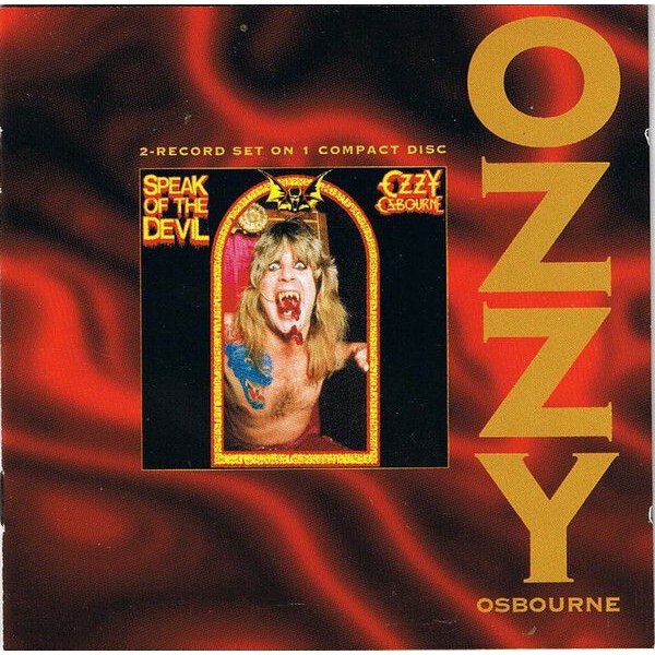 OZZY OSBOURNE Speak Of The Devil CD RANDY RHOADS