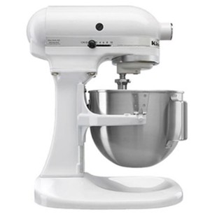 Heavy duty เครื่องผสมอาหาร KitchenAid 5KPM5WH White 220V ไม่มีฝาครอบ