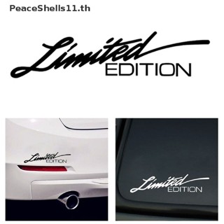 Peaceshells LIMITED EDITION สติกเกอร์ไวนิล 16 ซม.*3.8 ซม. สําหรับติดตกแต่งหน้าต่างรถยนต์