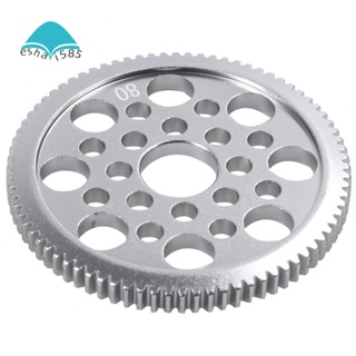 เฟืองตรงอลูมิเนียมอัลลอยด์ 48p Spur Gear 80t สําหรับรถแข่ง Sakura D3 Cs S Xi XIS 1:10 Drift