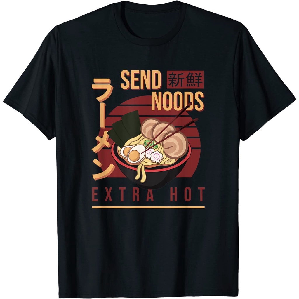 ส่ง Noods Anime Ramen Soup Noodles เสื้อยืด Great Idea