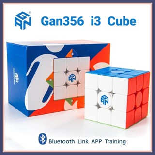 Gan356 i3 Cube รูบิก 3X3 มีแม่เหล็ก Magnets GAN356i3 Rubik เชื่อมต่อ App online PowerPod ชาร์จได้