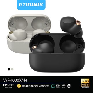 ETRONIK Sony WF-1000XM4 หูฟังไร้สายบลูทูธชนิดใส่ในหู Active Noise Cancelling หูฟังไร้สายที่แท้จริงพร้อม Alexa XM4 ในตัว