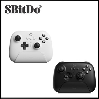 Zevaret 8bitdo Ultimate จอยเกมบลูทูธไร้สาย พร้อมแท่นชาร์จ สําหรับ Nintendo Switch