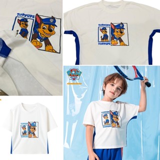 เสื้อยืด Paw patrol ลาย CHASE ผ้าดีมากๆ‼️