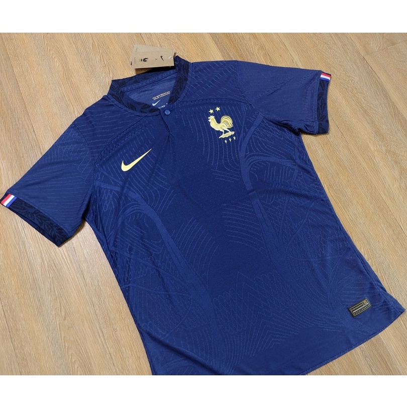 เสื้อฟุตบอล ทีมชาติฝรั่งเศส France Home ปี 2022/23 เกรด Player (เกรดนักเตะ)