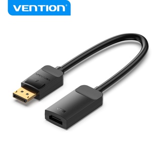 Vention อะแดปเตอร์แปลงสายเคเบิล DP เป็น HDMI ตัวผู้ เป็น HDMI ตัวเมีย 4K 30HZ 1080P 60HZ สําหรับโปรเจคเตอร์ พีซี แล็ปท็อป