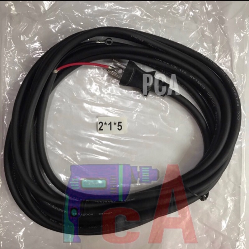 สายไฟ VCT 2x1x5 เมตร สายไฟ ทองแดง ใช้กับ เครื่องสว่าน หินเจียร ไฟเบอร์ อุปกรฌ์ไฟฟ้า สินค้าคุณภาพ มาตรฐานเป็นสายไฟทองแดง