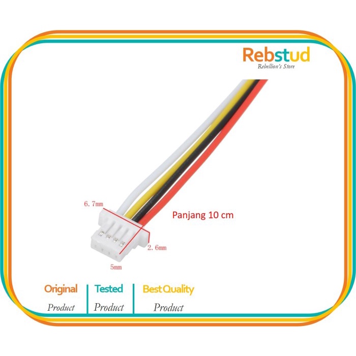 JST SH 1.0 Connector QWIIC Connector ชายหญิง - หญิง 4Pin