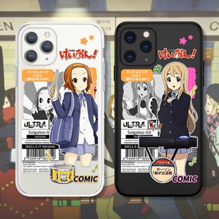 K-ON！Tainaka Ritsu เคสไอโฟน X Xr Xs iPhone 11 12 pro max เคส 14 plus 7 8 plus case 13 14 promax couple cover เคส นิ่ม