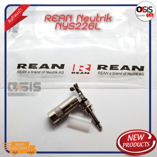 (ราคาต่อ 1 ชิ้น) แจ๊ค 3.5 มม โมโน REAN by Neutrik NYS226L 1/8TS connector jack mini 3.5 mm. (Oasis)