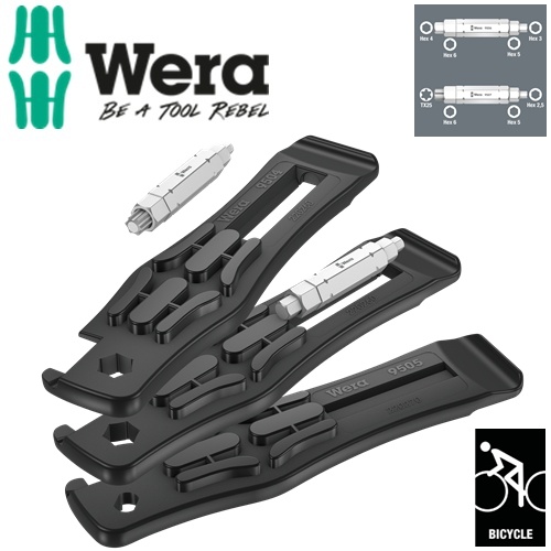 Wera Tools ชุดซ่อมจักรยาน 05004182001 จักรยาน ชุด 15 รวม 5 ชิ้น