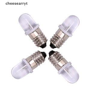 Chee หลอดไฟ E10 Led DC 3V 4.5V สําหรับไฟฉาย EN 5 ชิ้น