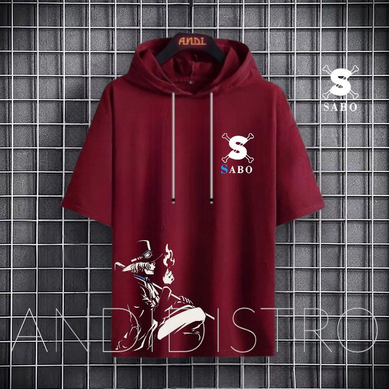 Sabo distro one noodle SABO hodiie casual short HOODIE เสื้อยืดรูปแบบล่าสุด / viral distro HOODIE / 