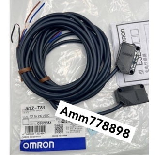 &lt;ของแท้&gt;  E3Z-T81  E3Z-T81-D E3Z-T81-L   Photoelectric Sensor Omron ใหม่คุณภาพสูง ส่งทุกวัน