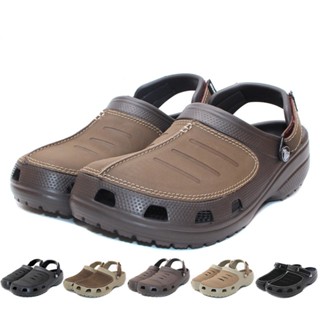 Crocs รองเท้าแตะลําลอง ขนาดใหญ่ สําหรับผู้ชาย เหมาะกับการเล่นกีฬา [ 203261]