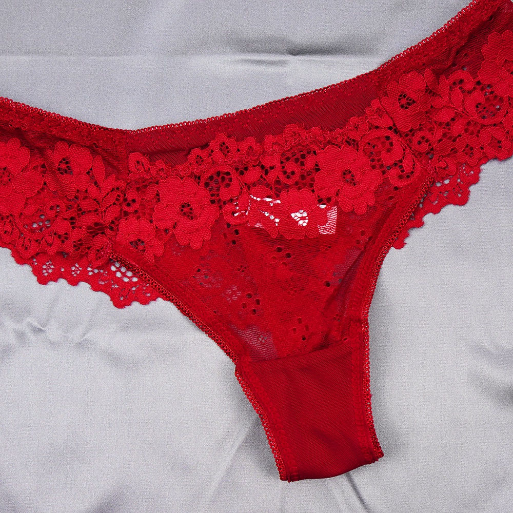 Zxyouping ชุดชั้นใน บราชั้นใน ผ้าตาข่าย ปักลายลูกไม้ เซ็กซี่ บางพิเศษ สําหรับสตรี - รูปที่ 7