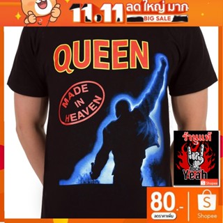 เสื้อวง QUEEN ร็อคในตำนาน อมตะ เสื้อวินเทจ ควีน RCM13