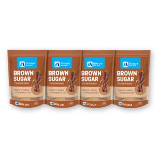 มิตรผล น้ำตาลทรายแดง 500กรัม ยกแพ็ค 4ถุง MIRT PHOL BROWN SUGAR