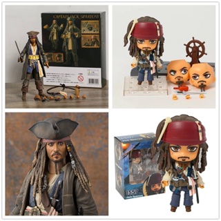 โมเดลฟิกเกอร์ Nendoroid SHF Pirates of The Caribbean 5 Dead ไม่มีแจ็ค กัปตันจอห์นนี่ เดปป์