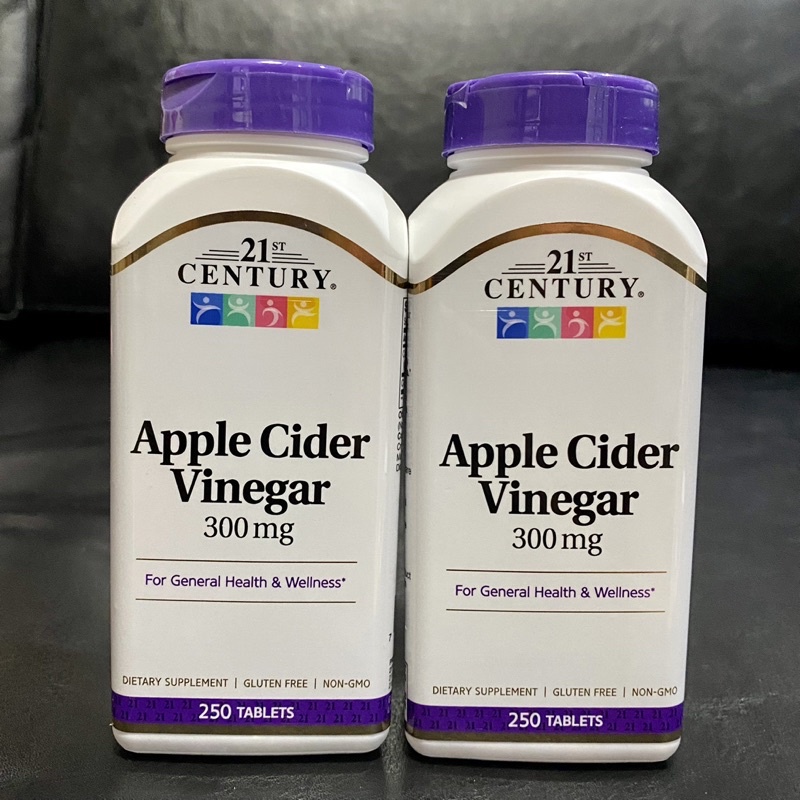 21st century Apple cider vinegar 300mg 250เม็ด