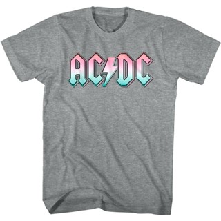 2022 Summer Casual Tshirts Acdc Pastel Color Mens T-Shirt Metal Rock Shirt Album Concert Merch Cotton Top Q3AC