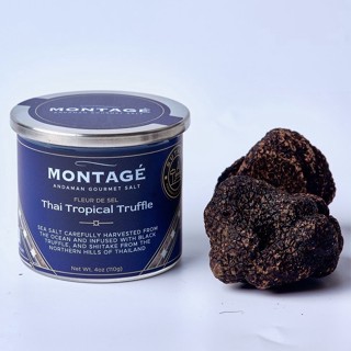 MONTAGE Fleur de Sel Truffle Salt | Thai Tropical Truffle เกลือรสไทยทรอปิคอลทรัฟเฟิล (110g)