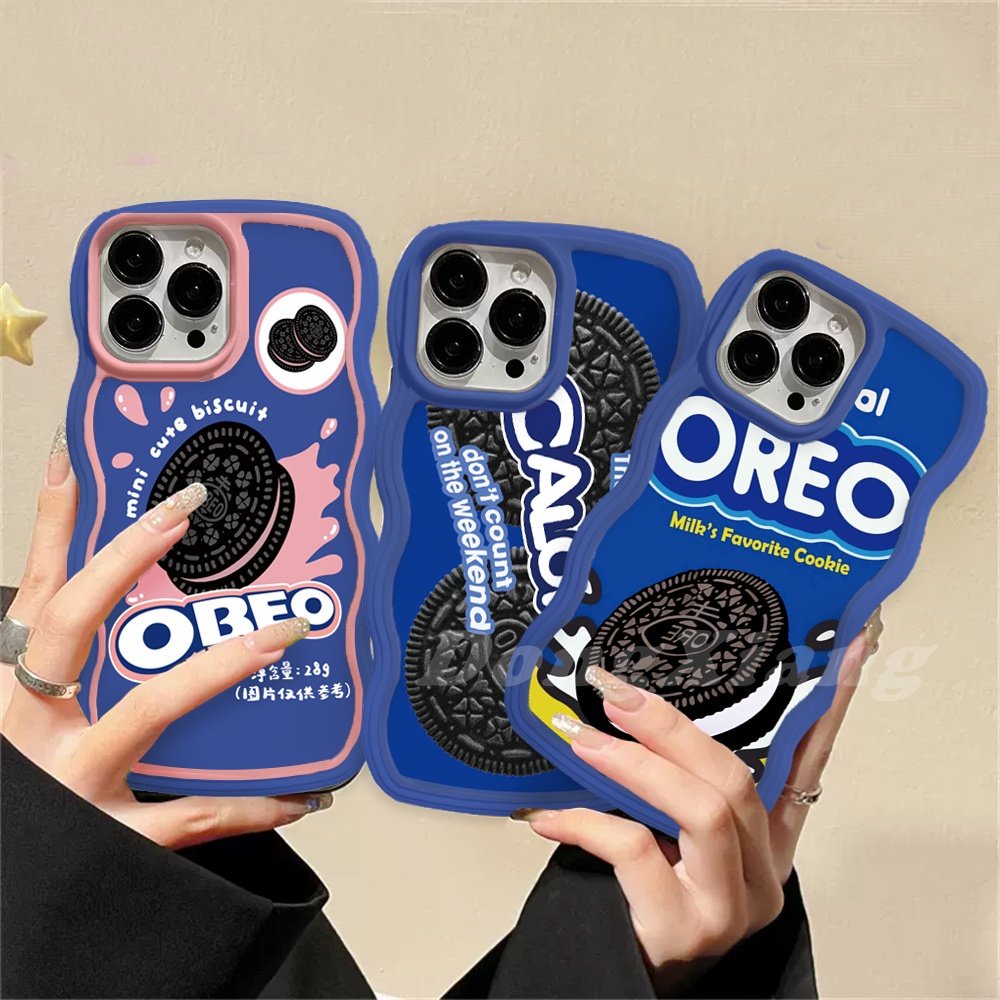 เคสโทรศัพท์มือถือแบบนิ่ม TPU ลายคุกกี้โอริโอ้ DGX สําหรับ OPPO A17 A77S A57 2022 A16 A16K A95 A55 A96 A76 A12 A1K A5s A15 A54 A7 A53 A3s A31 A92 F9 F11 Reno5