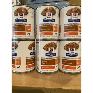 Hill’s K/d dog loaf can 13oz / 370g อาหารกระป๋องสำหรับสุนัขโรคไต
