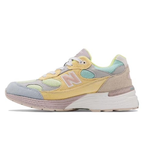 The New Balance 992 series retro casual running shoes Macarons are ...