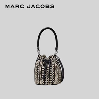 MARC JACOBS MONOGRAM LEATHER MICRO BUCKET BAG H653L03FA2