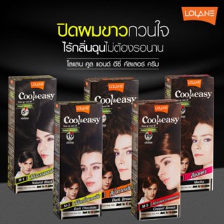 สีย้อมผม ครีมปิดผมขาว โลแลน คูล แอนด์ อีซี่ คัลเลอร์ครีม Lolane Cool &amp; Easy Color Cream