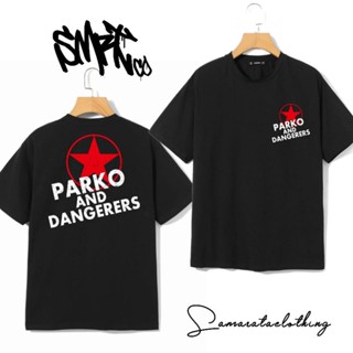 เสื้อยืด พิมพ์ลาย Parko PAD RED CROWS X WORST DISTRO สําหรับผู้ชาย