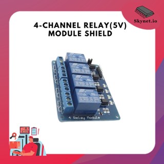 4-Channel Relay(5V) Module Shield