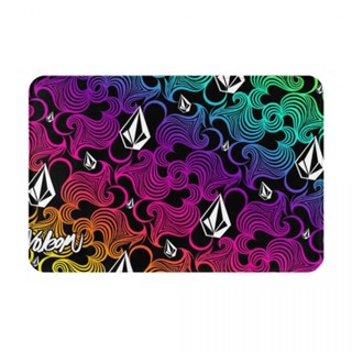 Volcom Stone (2) พรมเช็ดเท้า ผ้าสักหลาด กันลื่น ดูดซับน้ํา แห้งเร็ว สําหรับห้องน้ํา 16x24 นิ้ว พร้อมส่ง