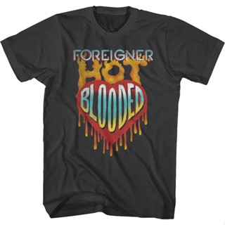 Hot Blooded Foreigner T-Shirt เสื้อยีด เสื้อแฟชั่นผญ