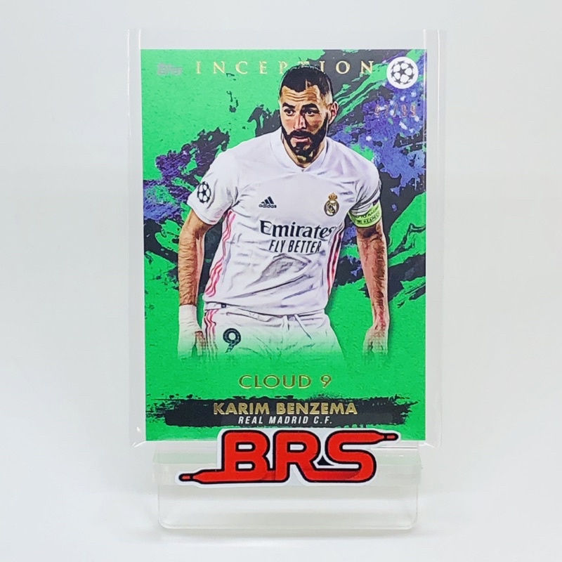 20/21 Topps Inception UCL Karim Benzema /49