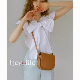 Korean niche design cowhide saddle bag genuine leather shoulder bag women crossbody bag LLCY