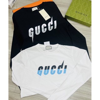 🌟STF_SHOP🌟เสื้อแขนยาว ผ้าcotton แขนปล่อย สกรีนหน้า งานunasix ใส่ได้ทั้งหญิง-ชาย ผ้าใส่สบาย ขนาดsize  Freedom.อก