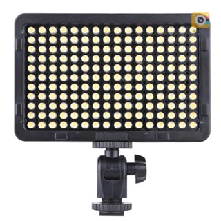 Portable Video Studio Photography Light Lamp Panel 176 LEDs 5600K for Cannon  Pentax Olympus Camcorder DSLR Camera