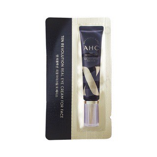 ahc ten revolution real eye cream for face 1ml sachet