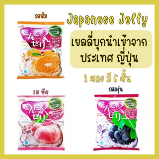 เจลลี่ผสมบุกญี่ปุ่น Yukiguni Aguri Konjac Jelly Japanese Jelly