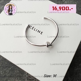 👜: New!! Celine Knot Bracelet 15.5 cm.‼️ก่อนกดสั่งรบกวนทักมาเช็คสต๊อคก่อนนะคะ‼️