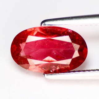 พลอยทัวร์มาลีนแท้ 3.24การัต รูปไข่. Beautiful Natural Pink Tourmaline Oval 3.24Ct| Heated Pink Tourmaline from Brazil