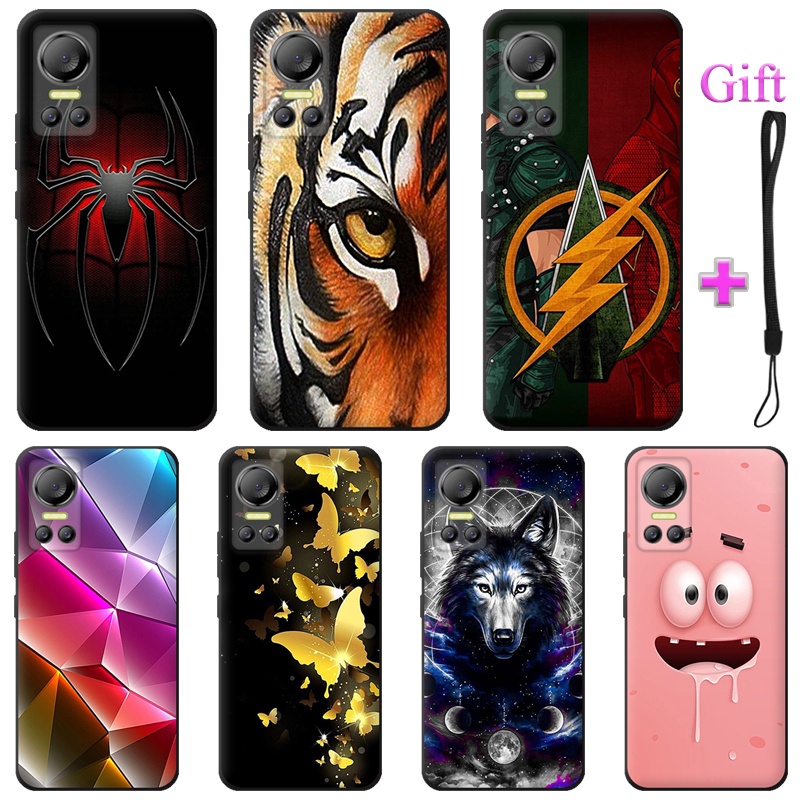 ITEL S18 S663L Vision 5 S663LC แฟชั่นน่ารักทาสีป้องกันกรณีเคสโทรศัพท์