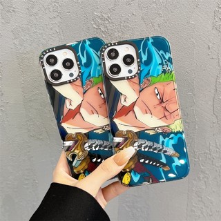 เคสแข็ง สำหรับ ไอโฟน iPhone 14 Pro Max 14 Plus iPhone 13 Pro Max iPhone 12 Pro Max Fashion Cartoon โรโรโน่ โซโร่ Roronoa Zoro Hard Case