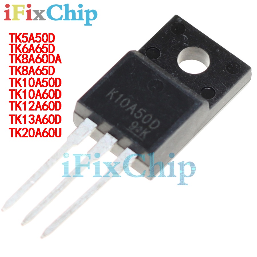 10pcs ยี่ห้อใหม่ TK5A50D TK6A65D TK8A60DA TK8A65D TK10A50D TK10A60D TK12A60D TK13A60D TK20A60D TK60D