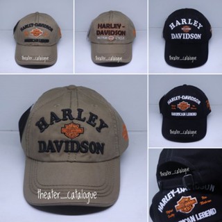 หมวกเบสบอล ปักลาย Harley DAVIDSON คุณภาพดี